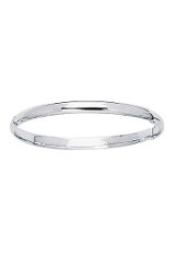 nice tiny white gold baby bangle